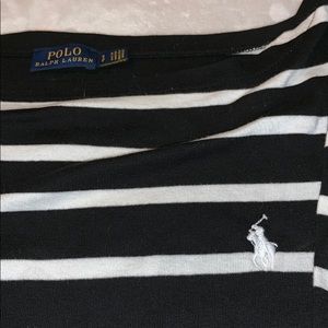 Polo wide neck shirt